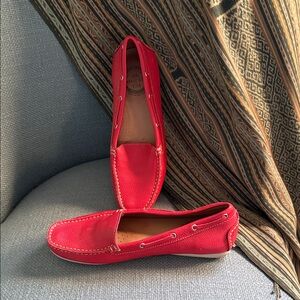 Driver Club USA “Cape Cod” Red Women’s Loafers